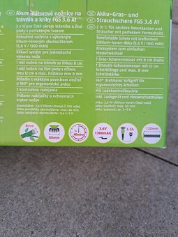 Elektrické nožnice na trávu a kríky Florabest - 6