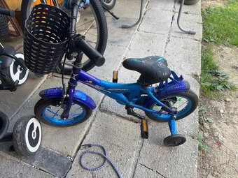 Detsky bicykel modry 12” - 6