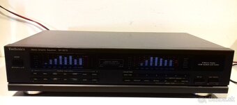 Graficky 2x7 pasmovy equalizer TECHNICS SH-GE70, JAPAN, AE72 - 6