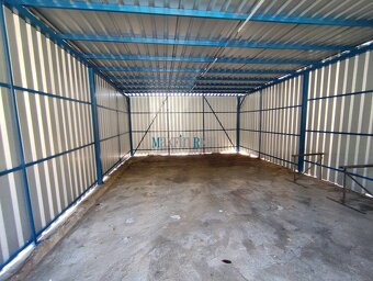Na prenájom plechový sklad – 64 m², strážený areál - 6