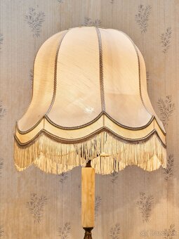 Bronzová figurální lampa - 6