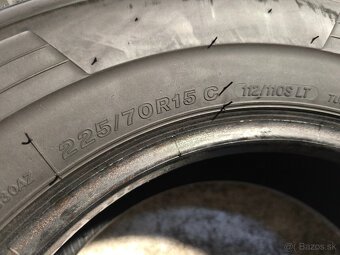 225/70 R15C Letné pneumatiky Bridgestone 2 kusy - 6