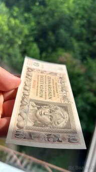 Bankovky Protektorát ČaM 10 Kć 1942 série Nb - 6