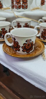 Čajová súprava KERA VITRAL Czechoslovakia - 6