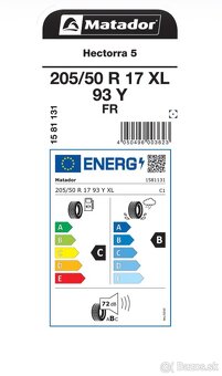 Matador Hectorra 5 205 / 50 R17 - 6
