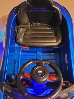 Luxusné elektrické autíčko BMW - modré - 6