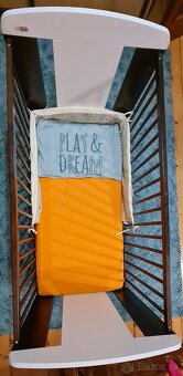 Drevená detská postieľka - 6