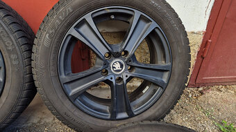 Hliníkové disky MOTEC R16 + zimné pneumatiky Sava 205/55 R16 - 6