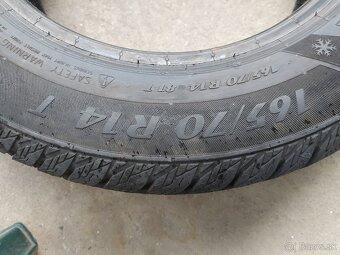165/70 r14 zimné pneumatiky - 6