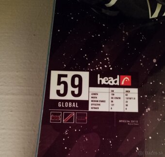 159 cm snowboard HEAD GLOBAL + viazko Head - 6