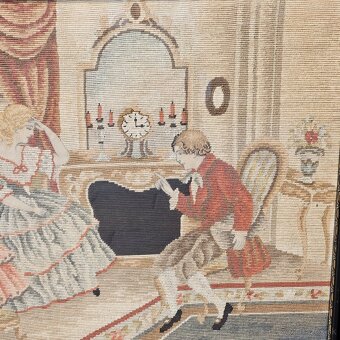 VEĽKÝ OBRAZ BAROKOVÝ MOTÍV - 6