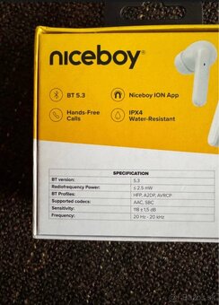 Niceboy Bluetooth slúchadlá hive PINS3 ANC - 6