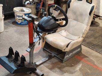 Závodný simulátor / Simrig / Thrustmaster T150 / TH8A / T3PA - 6