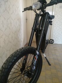 elektrobicykel, elektrický bicykel, stealth-bomber, 5kW - 6