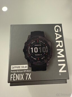 Predám Garmin Fenix 7X saphire solar - 6