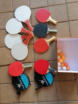 Badmintonové, ping pongové rakety, hokejky - 6