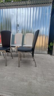 Predám 5 x dočasné stoličky cena 40 eur spolu. - 6