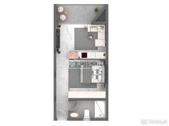 Predaj rekreačný apartmán - štúdio Nest, Severný Cyprus - 6