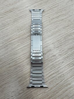 Apple Watch 44/45/46/49mm Silver Link Bracelet - 6