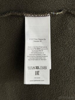 Poľovnícka outdoor mikina Fjallraven Ovik Fleece Zip Sweater - 6