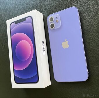 Apple iPhone 12 – 128 GB – fialový - 6