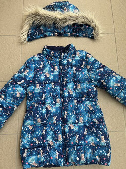 Zimná vetrovka Frozen - veľ.140 - 6