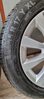 Predám letné pneumatiky Semperit 225/55 r17 Y XL,dot 4723. - 6