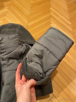 Sivá bunda/kabát - 6