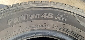 Predám dodávkové 4Season 225/75 R16C 121/120R CX11 - 6