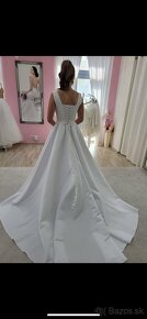 Svadobné šaty ivory - 6