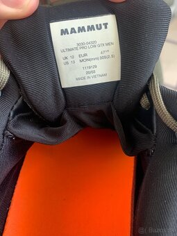 Pohodlná nízka turistická obuv Mammut Ultimate Pro Low GTX - 6