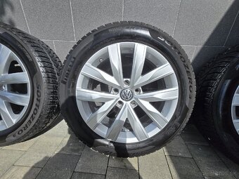 Disky VW 7X17. ET 38 zimne pneu TPMS - 6