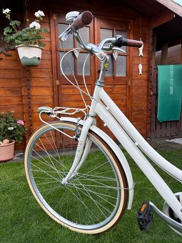 Mestský bicykel MBM boulevard cream - 6