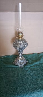 Starožitné petrolejové stolové lampy - 6