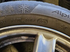 hliníkové disky 5x100 + zimné pneu 205/60r16 - 6