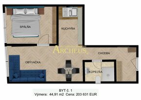 2 izbový byt v projekte Byty na skok, Bratislava -Ružinov - 6