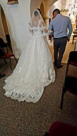 Svadobné šaty č.38 Ivory - 6