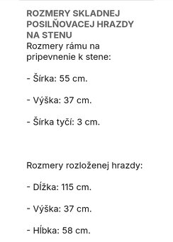 Prefam novu Skladaciu posilňovaciu hrazdu na stenu. - 6