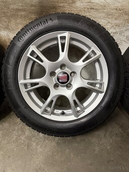 Zimná sada 5x100 R15 , 185/60/15 Seat Toledo, Ibiza, Polo - 6