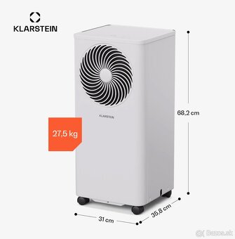 Mobilna klimatizacia Klarstein Aero Ring Smart 9K biela - 6