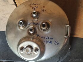 Nerezový výmenik 50litrů  INOX - 6