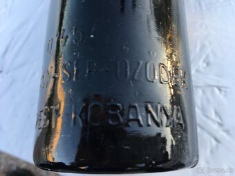 Staré pivové flaše s nápisom - 6