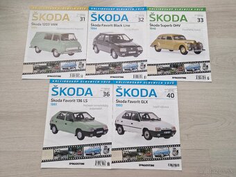 Kaleidoskop slávnych vozov-ŠKODA 3 - 6