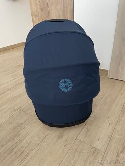 Vanička CYBEX Priam Lux Carry Cot Nautical Blue Platinum - 6