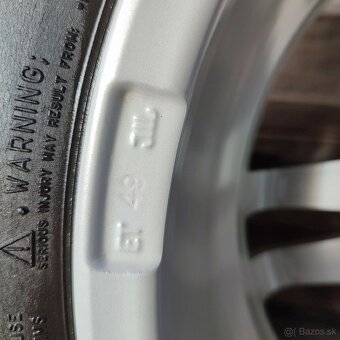 Predám alu kola 5x112r16 dezzent 205/55r16 - 6