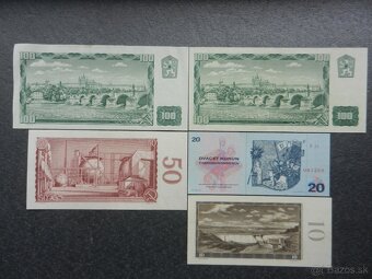 Československé UNC bankovky a iné - 6