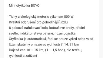 Detská štvorkolka - 6