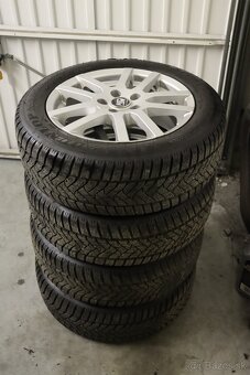 MSW disky 16" (5x108) + Dunlop 205/55 R16 zimné - 6