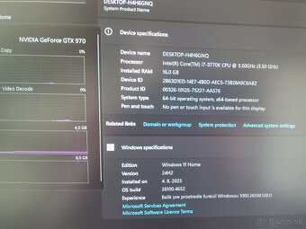 PC i7-3770k/ GTX 970 / 16 GB RAM/120Gb SSD - 6