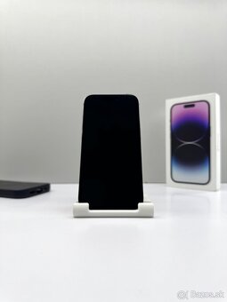 iPhone 14 PRO 256GB DEEP PURPLE TOP STAV+PRÍSLUŠENSTVO - 6